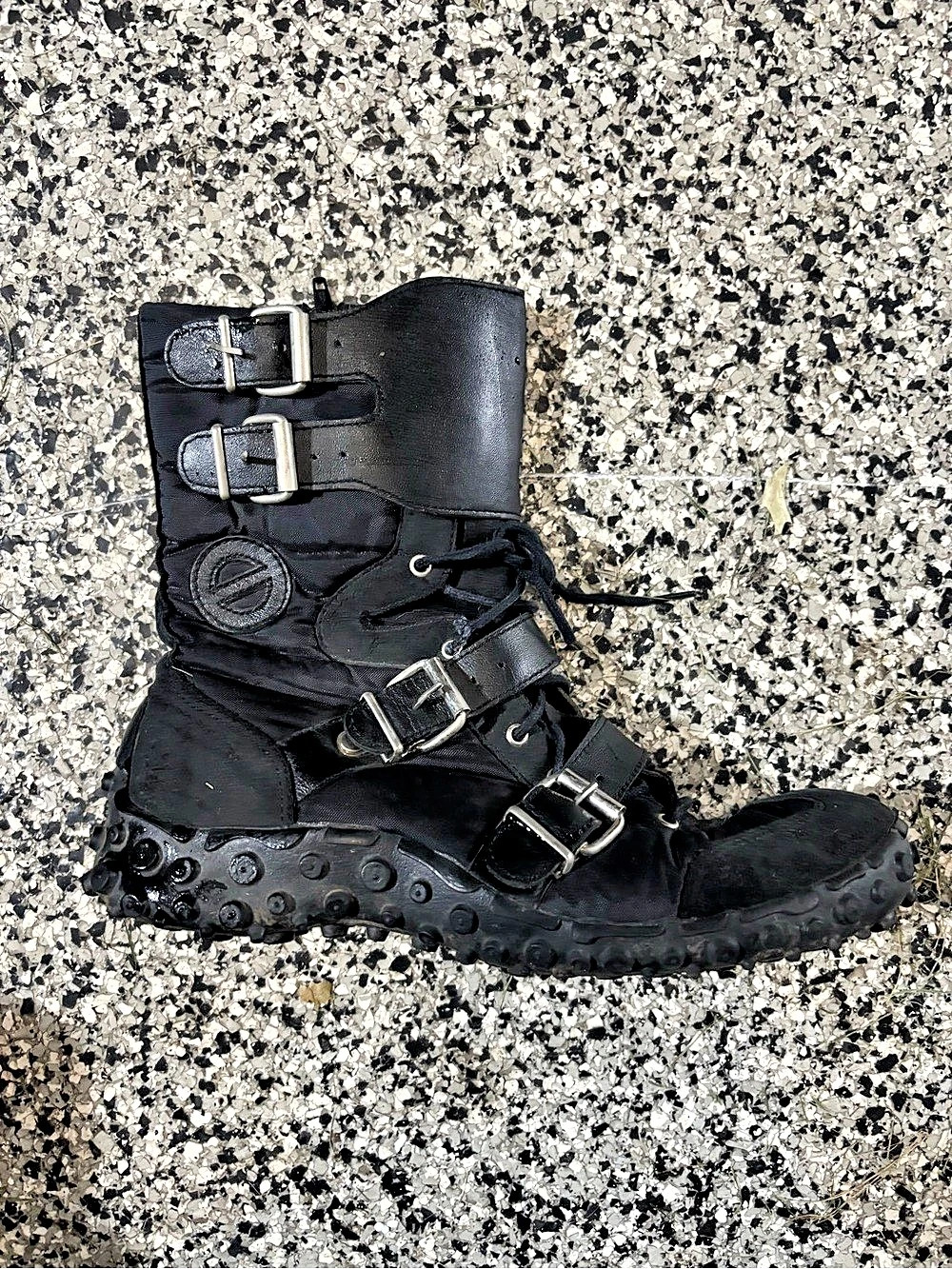 Palladium Black Combat Boots US 9